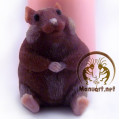 Hamster Silicone Molds for Decorative Candles and Soap Making