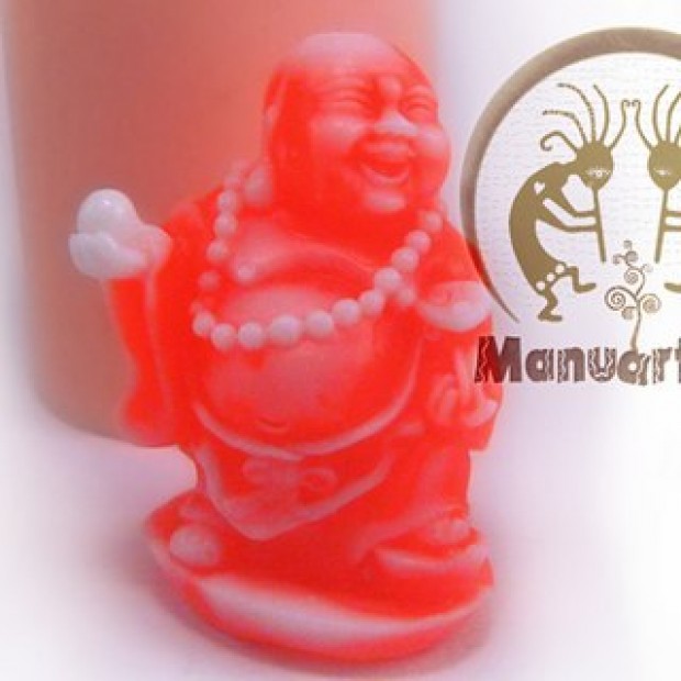 Silicone mold - Hotei with a ball 3D - for making soaps, candles and figurines