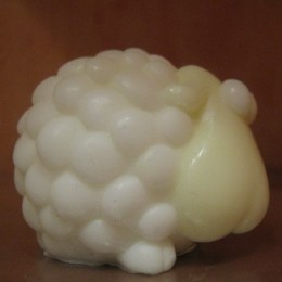 Silicone mold - Little lamb - for making soaps, candles and figurines