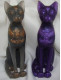 Silicone mold - Egyptian cat Bastet 3D - for making soaps, candles and figurines