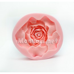 Silicone mold - 3D Rose - for making soaps, candles and figurines
