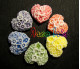 Silicone mold - Flower heart - for making soaps, candles and figurines