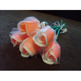 Silicone mold - Rosebud 3D - for making soaps, candles and figurines