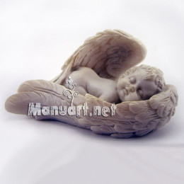 baby in wings 3D