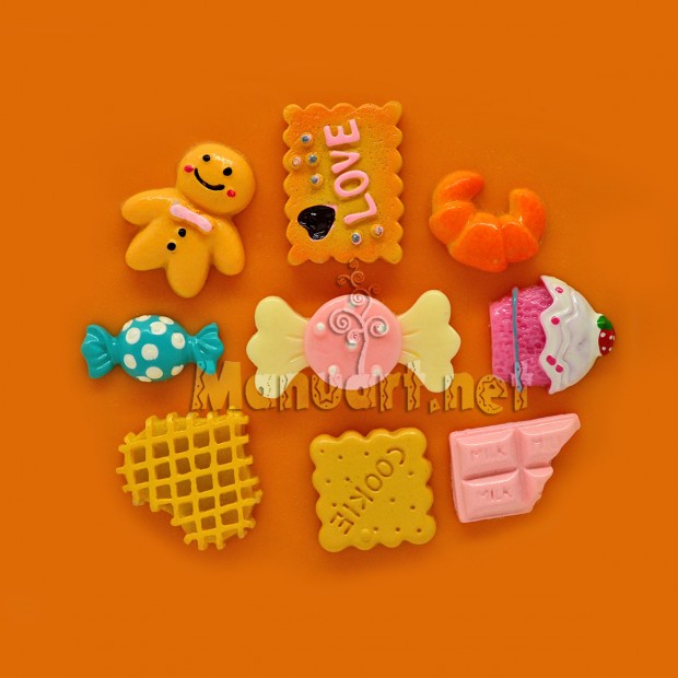 Silicone mold - Mold of sweetness with candies - for making soaps, candles and figurines