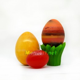 Silicone mold - Huge egg 3D - for making soaps, candles and figurines