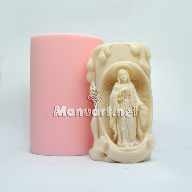 Silicone mold - Candle mold "Ave Maria" - for making soaps, candles and figurines