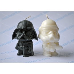 Silicone mold - Clone  Star Wars 3D - for making soaps, candles and figurines