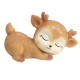 Silicone mold - Sleeping fawn #3 - for making soaps, candles and figurines