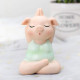 Silicone mold - Yoga pig #1 - for making soaps, candles and figurines