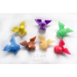 Silicone mold - Little penis with wings - for making soaps, candles and figurines