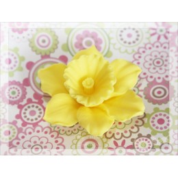 Silicone mold - Big Daffodil - for making soaps, candles and figurines