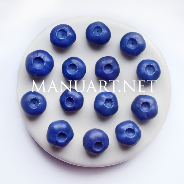 Silicone mold - Big Blueberry 3D - for making soaps, candles and figurines