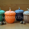 Acorn Silicone Mold Collection for Seasonal Crafts