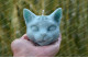 Silicone mold - Mystical cat head 3D - for making soaps, candles and figurines