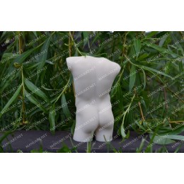 Silicone mold - Male torso 3D - for making soaps, candles and figurines