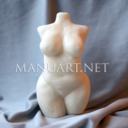 Big Full figure Woman torso 3D 