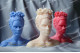 Silicone mold - Frida Kahlo bust 3D - for making soaps, candles and figurines