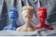 Silicone mold - Frida Kahlo bust 3D - for making soaps, candles and figurines