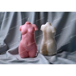 Silicone mold - Woman torso â„–7 - for making soaps, candles and figurines