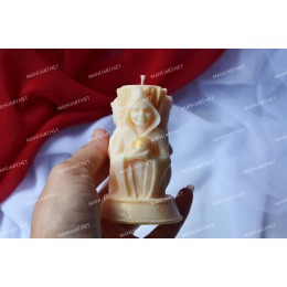 Silicone mold - Triple Goddess 3D - for making soaps, candles and figurines