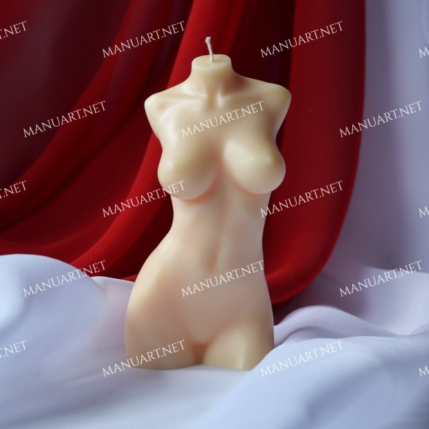 Silicone mold - Female torso 3D  - for making soaps, candles and figurines