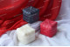 Silicone mold - Pouf Cube 3D - for making soaps, candles and figurines