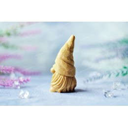 Silicone mold - Scandinavian Christmas Gnome #2 - for making soaps, candles and figurines