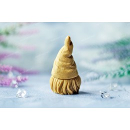 Silicone mold - Scandinavian Christmas Gnome #2 - for making soaps, candles and figurines