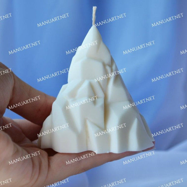 Silicone mold - Mountain 3D - for making soaps, candles and figurines