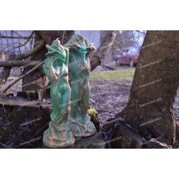 Silicone mold - Female Dryad 3D - for making soaps, candles and figurines