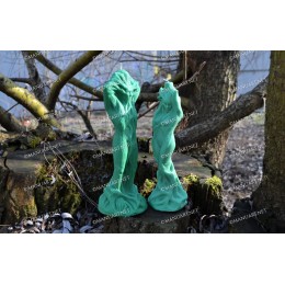 Silicone mold - Female Dryad 3D - for making soaps, candles and figurines