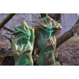 Silicone mold - Male Dryad 3D - for making soaps, candles and figurines