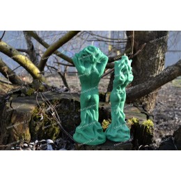 Silicone mold - Male Dryad 3D - for making soaps, candles and figurines