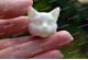 Silicone mold - MINI cat head 3D - for making soaps, candles and figurines