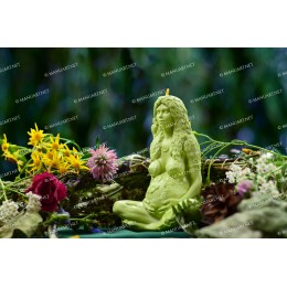 Silicone mold - Millennial Gaia Mother Earth Goddess 3D - for making soaps, candles and figurines