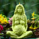 Silicone mold - Big Millennial Gaia Mother Earth Goddess 3D - for making soaps, candles and figurines