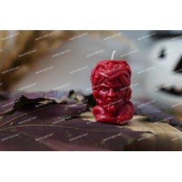 Silicone mold - MINI Medusa Gorgon head 3D - for making soaps, candles and figurines