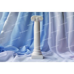 Silicone mold - Big 23 cm / 9'' Roman column 3D - for making soaps, candles and figurines