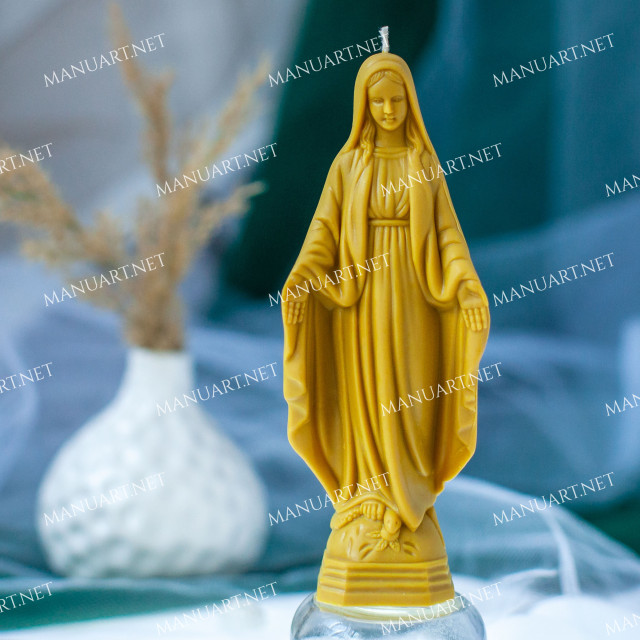 Silicone mold - Virgin mary 3D - for making soaps, candles and figurines