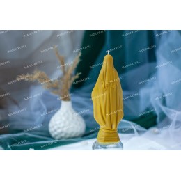 Silicone mold - Virgin mary 3D - for making soaps, candles and figurines