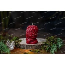 Silicone mold - Medusa Gorgon head - for making soaps, candles and figurines