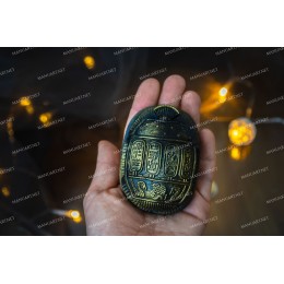 Silicone mold - Scarab - for making soaps, candles and figurines