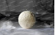 Silicone mold - BIG Full moon sphere with face 3D - for making soaps, candles and figurines