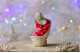 Silicone mold - Lady Santa torso 3D - for making soaps, candles and figurines