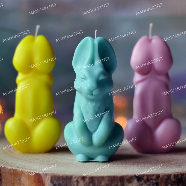 Silicone mold - Bad bunny 3D - for making soaps, candles and figurines