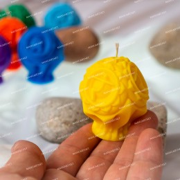 Silicone mold - Chakra symbol set of 7 - for making soaps, candles and figurines