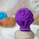 Silicone mold - Chakra symbol set of 7 - for making soaps, candles and figurines