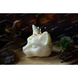 Silicone mold - Moon phases cat head 3D - for making soaps, candles and figurines