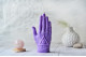 Silicone mold - Palmistry Hand with eye Illuminati 3D - for making soaps, candles and figurines